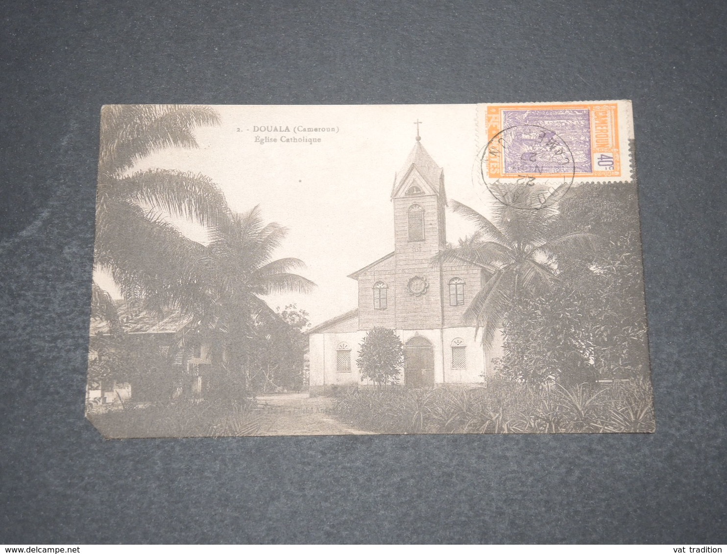 CAMEROUN - Affranchissement De Douala Sur Carte Postale Pour La France En 1927 - L 16028 - Lettres & Documents