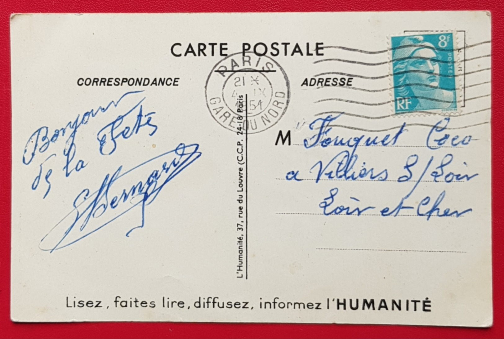 Vincennes- Fête De L'Humanité 2 Septembre 1951. - Vincennes