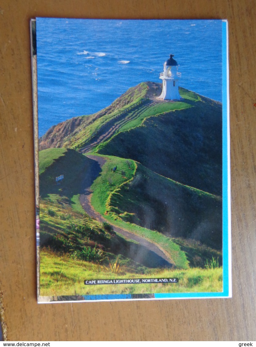 Vuurtoren, Lighthouse, Phare / Cape Reinga Lighthouse, New Zealand --> Unwritten - Lighthouses