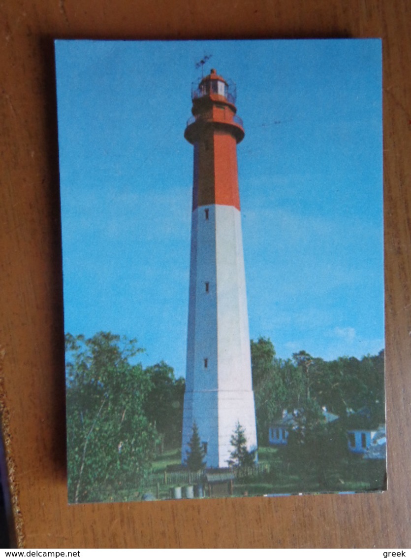 Vuurtoren, Lighthouse, Phare / ESSR Naissaar, The Lighthouse --> Unwritten - Lighthouses