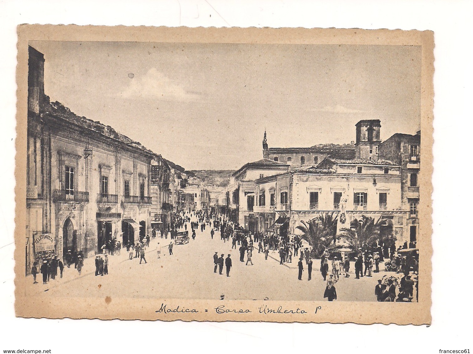 $3-5710 SICILIA Modica Ragusa 1949 Viaggiata - Modica