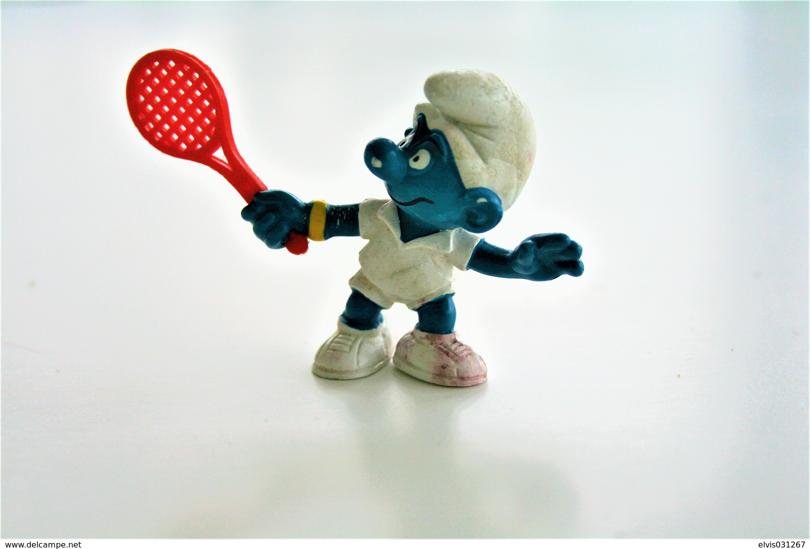 Smurfs Nr 20049#1 - *** - Stroumph - Smurf - Schleich - Peyo - Tennis - Schtroumpfs