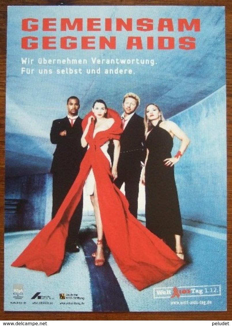 Gegen AIDS - Carte Postale - Gesundheit