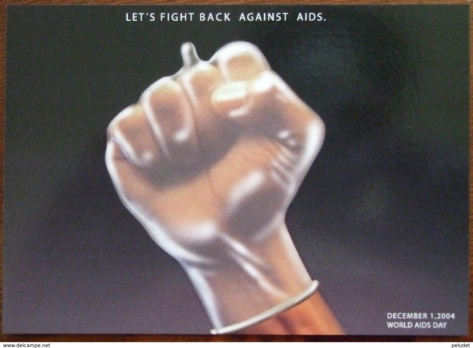 Let's Fight Back Against Aids Carte Postale - Salud