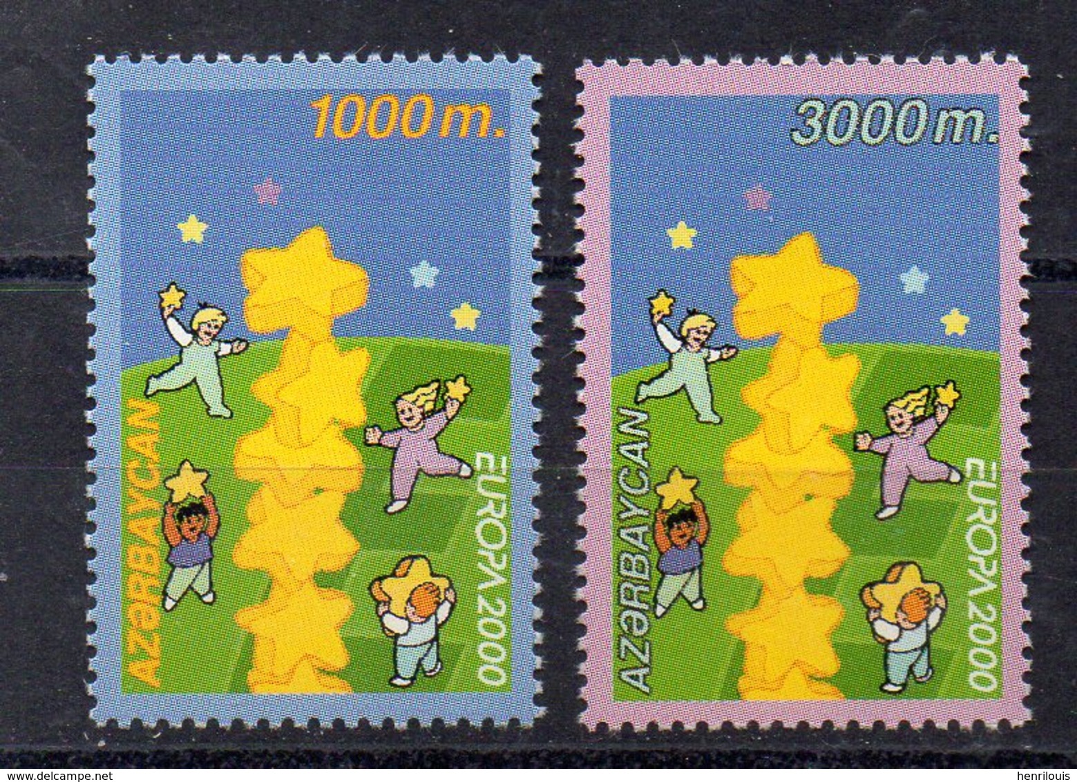 AZERBAIDJAN  Timbres Neufs ** De 2000 ( Ref 5302 )  Europa - Azerbaïdjan