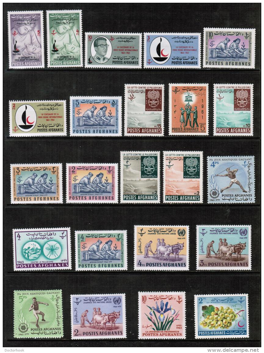 AFGHANISTAN---Collection Of UNUSED LH/H DL-579 - Collections (sans Albums)