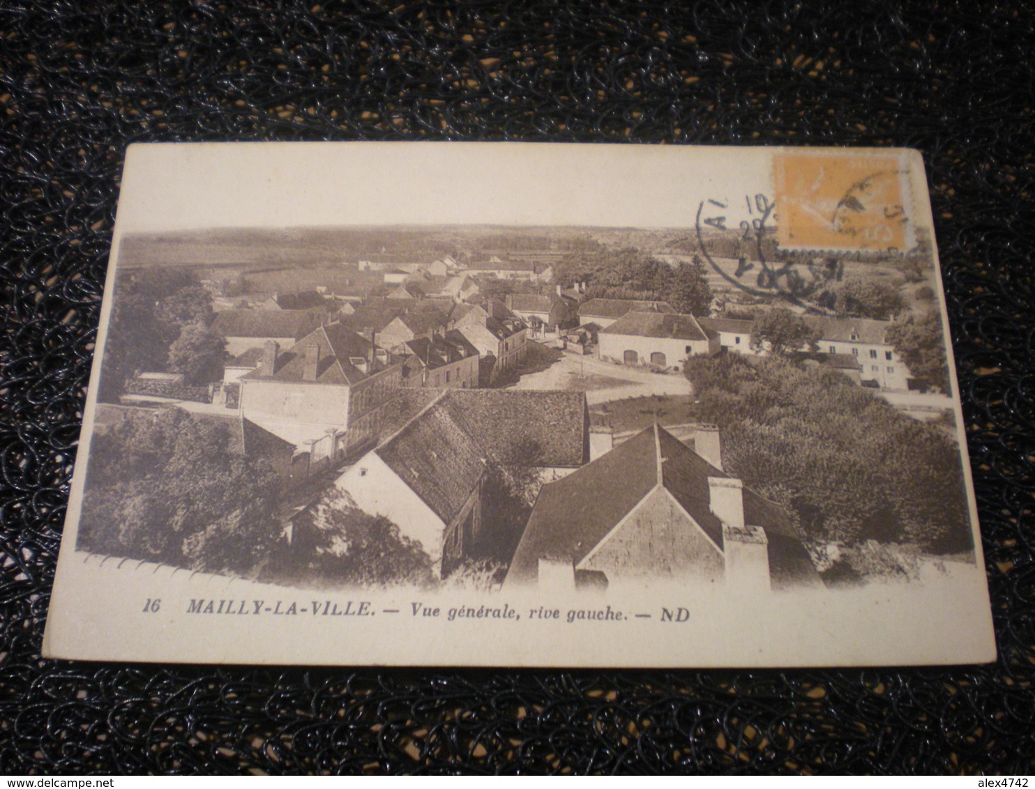 Mailly-La-Ville, Vue Générale, Rive Gauche  (i5) - Autres & Non Classés