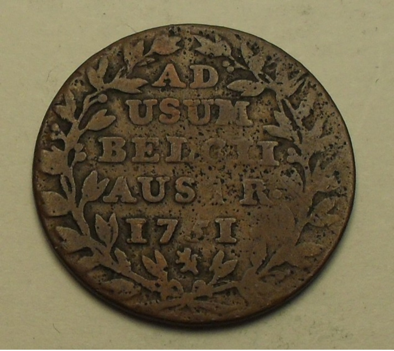 1751 - Belgique - Belgium - Pays-bas Autrichiens - DOUBLE LIARD, Marie-Thérèse, KM 3 - Autres & Non Classés