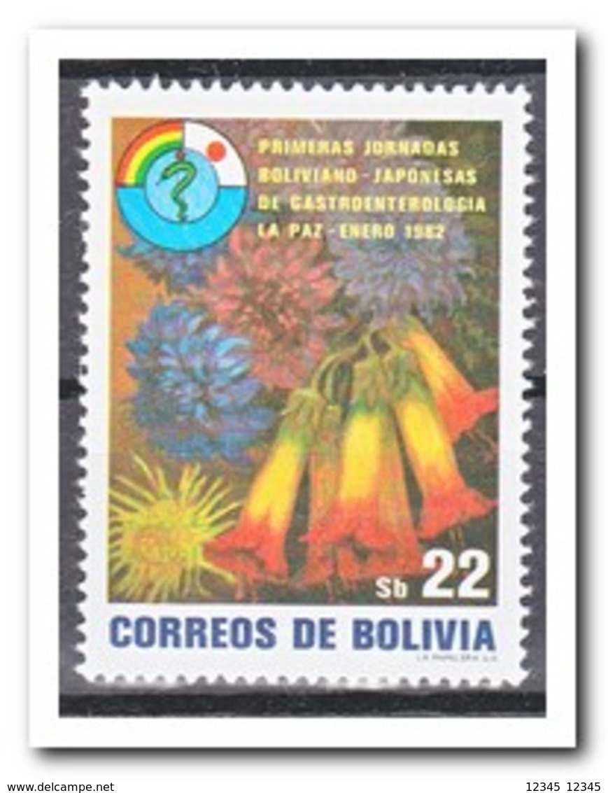 Bolivië 1982, Postfris MNH, Flowers - Bolivië