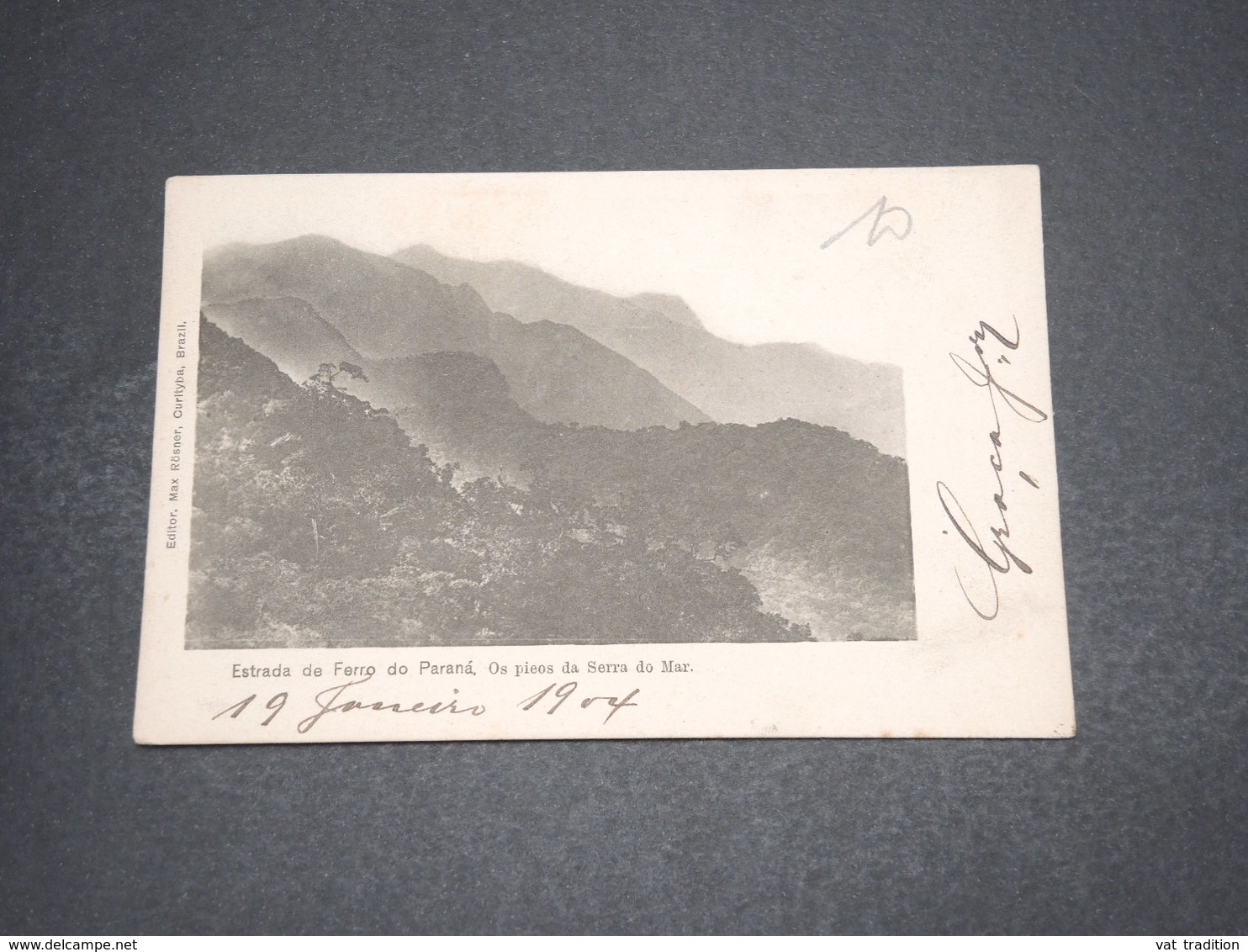 BRÉSIL - Carte Postale - Estrada De Ferro Do Parana , Os Pies Da Serra Do Mar - L 16162 - Andere