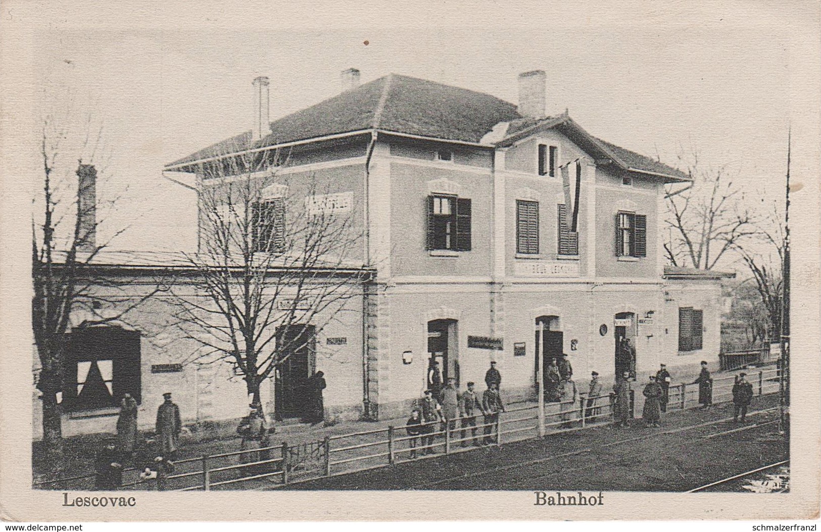 AK Leskovac Lescovac Лесковац Bahnhof železnička Stanica железничка станица Serbien Serbia Srbija Република Србија - Serbien