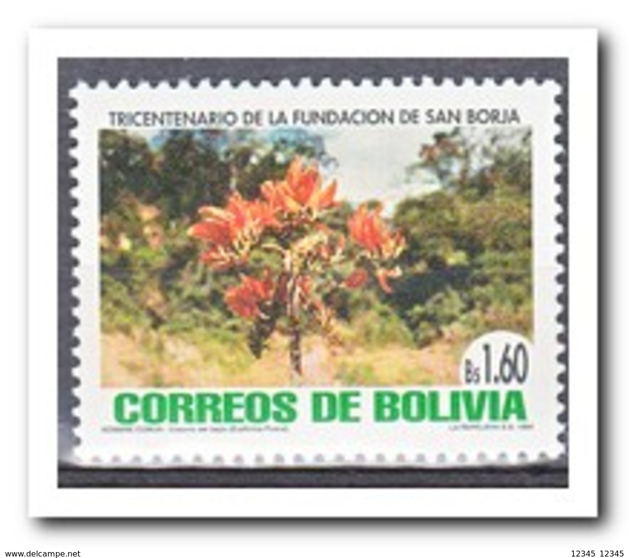 Bolivië 1994, Postfris MNH, Trees, Flowers - Bolivië