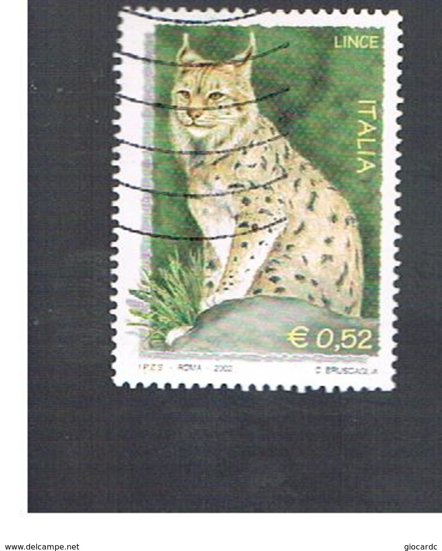 ITALIA REPUBBLICA  -  2002  LINCE                   - USATO ° - 2001-10: Usados