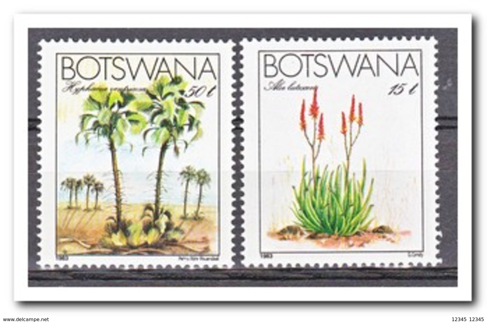 Botswana 1983, Postfris MNH, Trees, Plants - Botswana (1966-...)