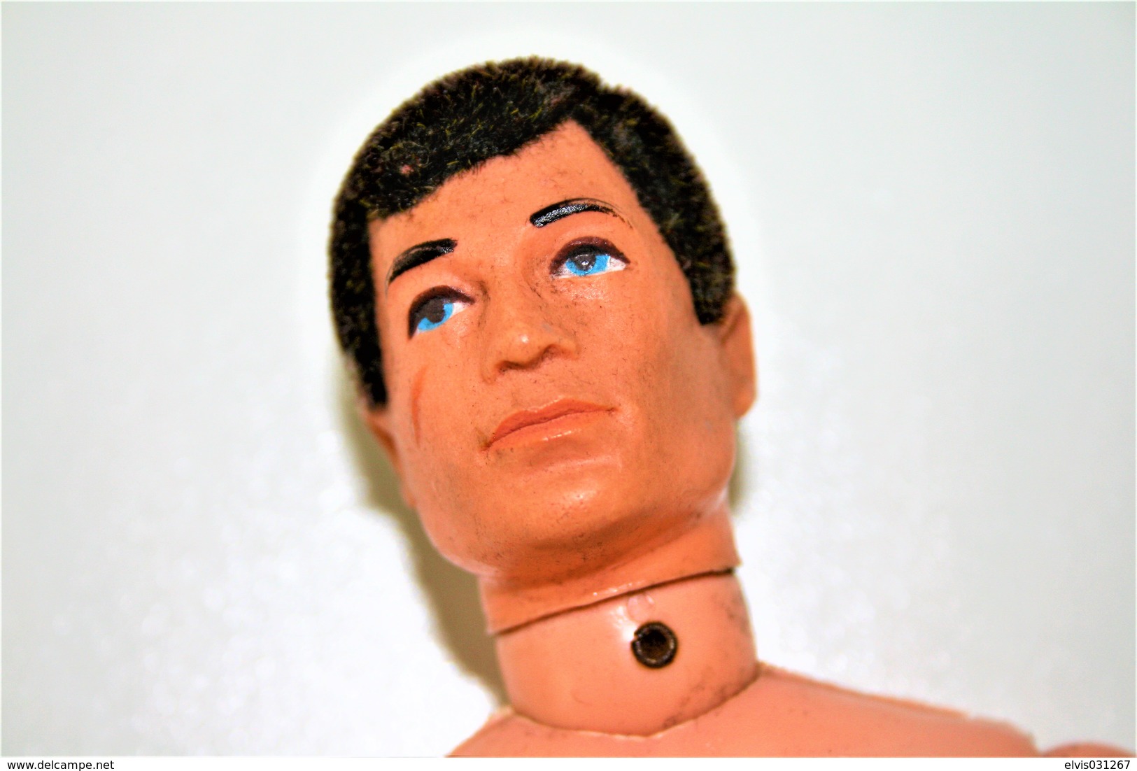 Vintage ACTION MAN : SABOTAGE - Flocked Hair -  Original Hasbro 1960-70s - Palitoy - GI JOE