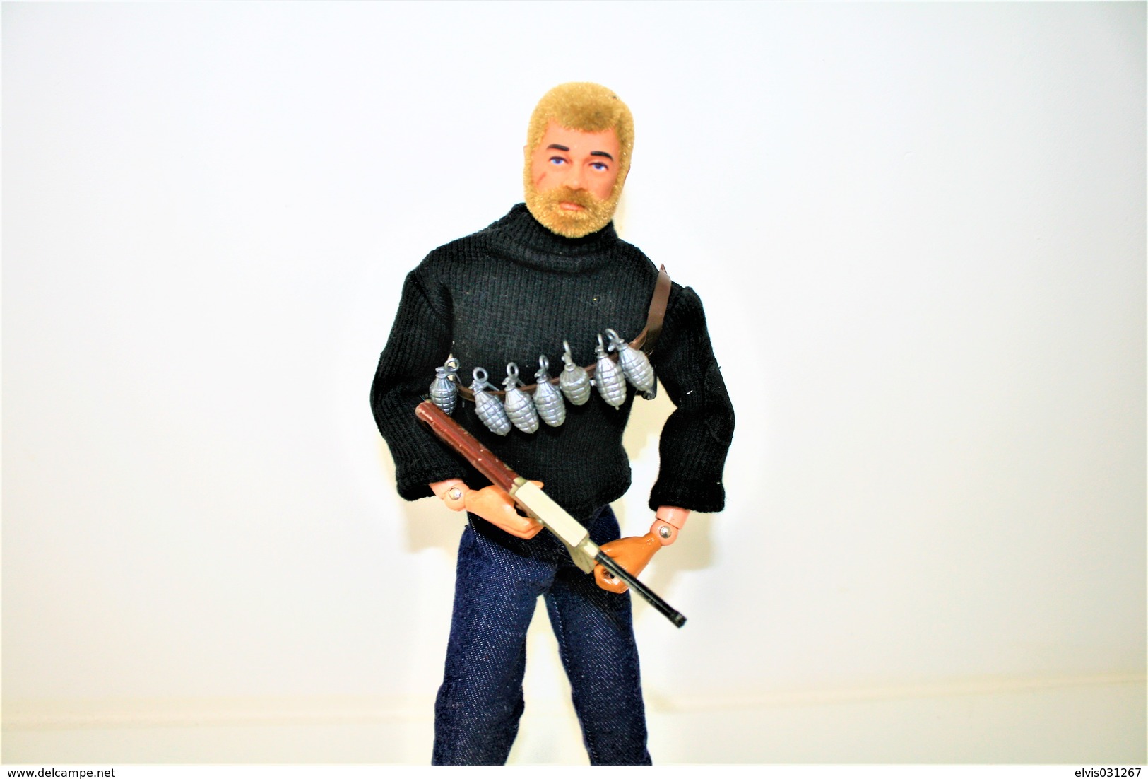 Vintage ACTION MAN : FRENCH RESISTANCE FIGHTER - Original Hasbro 1970 - Palitoy - GI JOE - Action Man