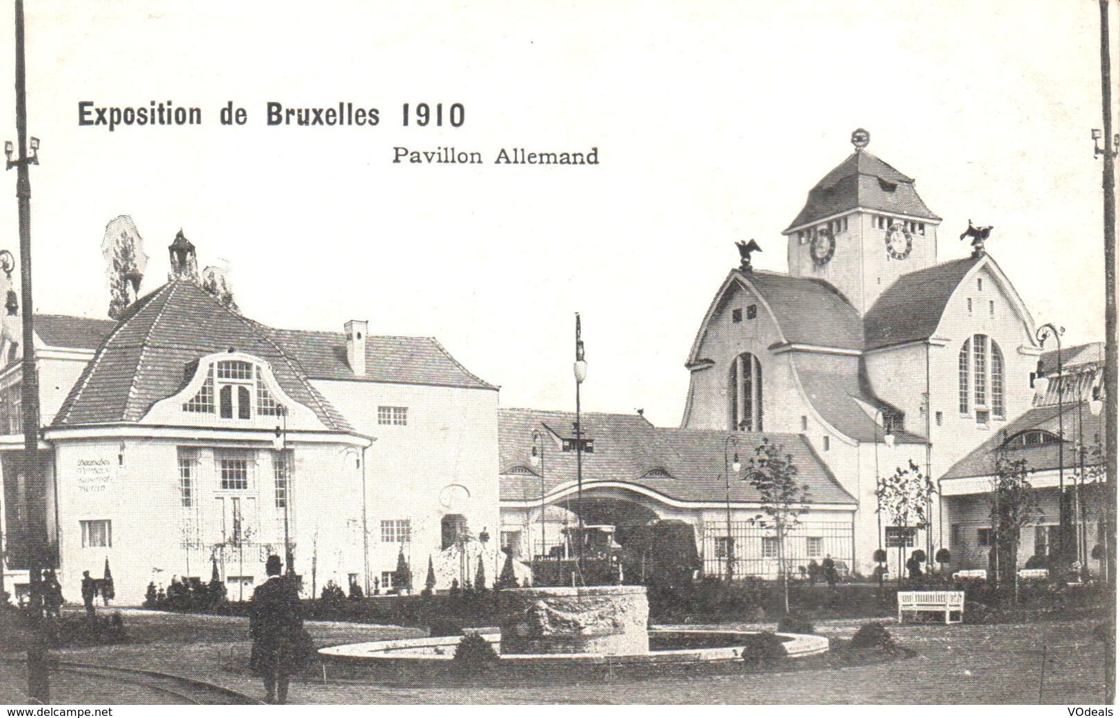 Bruxelles - CPA - Brussel - Exposition 1910 - Pavillon Allemand - Expositions Universelles