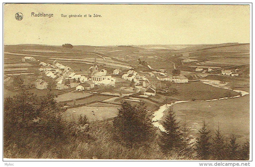 Radelange. Vue Générale Sur La Sûre. - Martelange