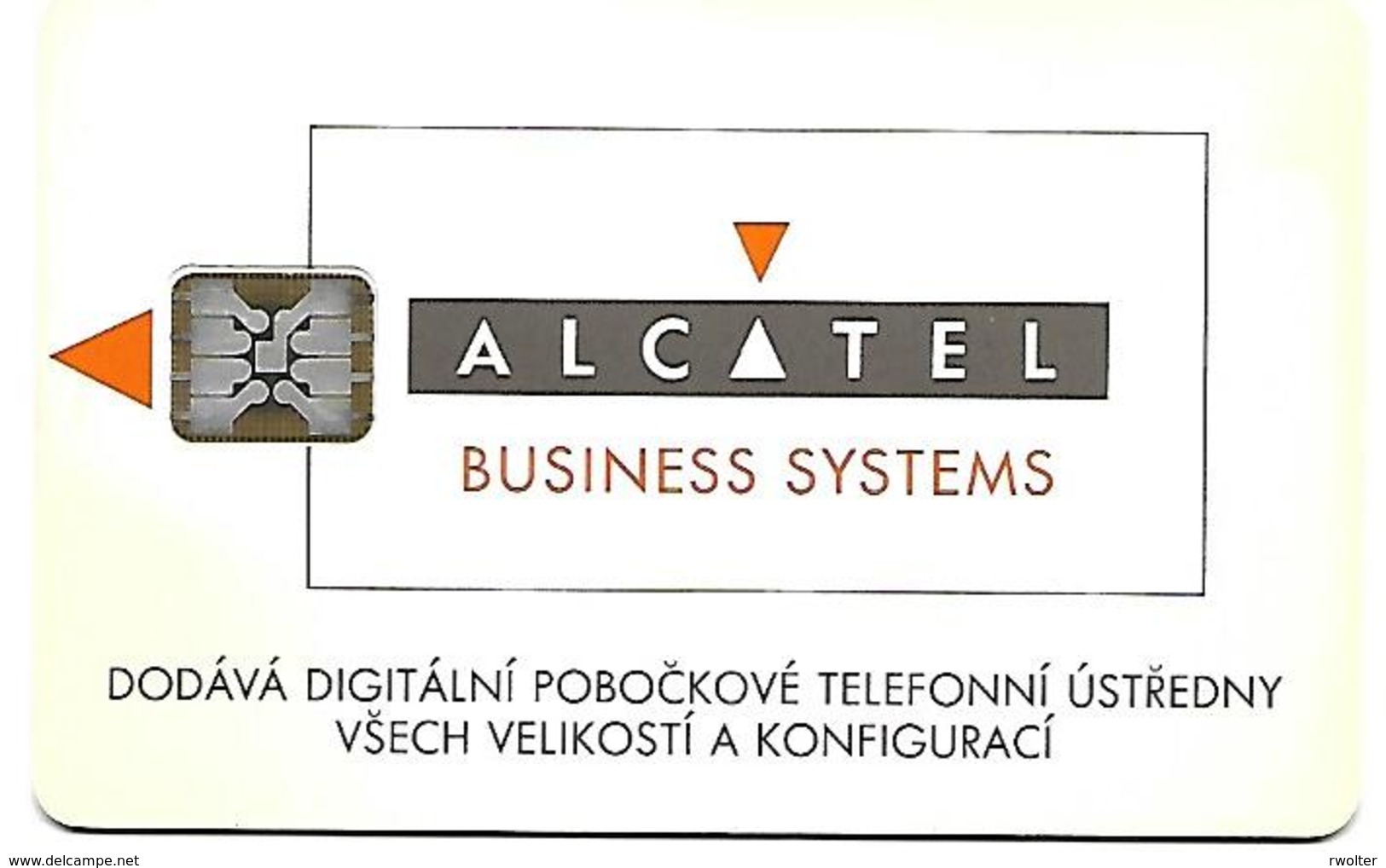 @+ Tchécoslovaquie - 100U - Alcatel - SC5 - Ref : C6 - Czechoslovakia