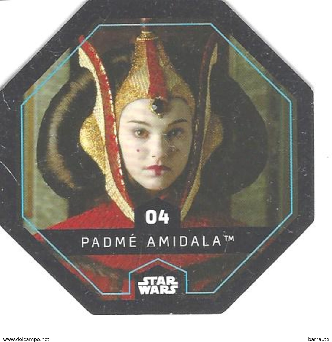 JETON LECLERC STAR WARS   N° 04 PADME AMIDALA - Power Of The Force