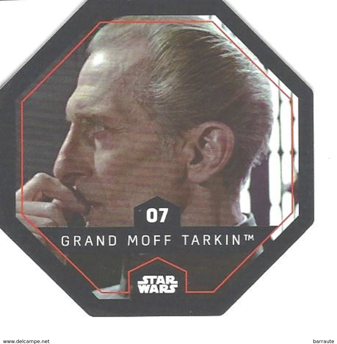 JETON LECLERC STAR WARS   N° 07 GRAND MOFF TARKIN - Power Of The Force