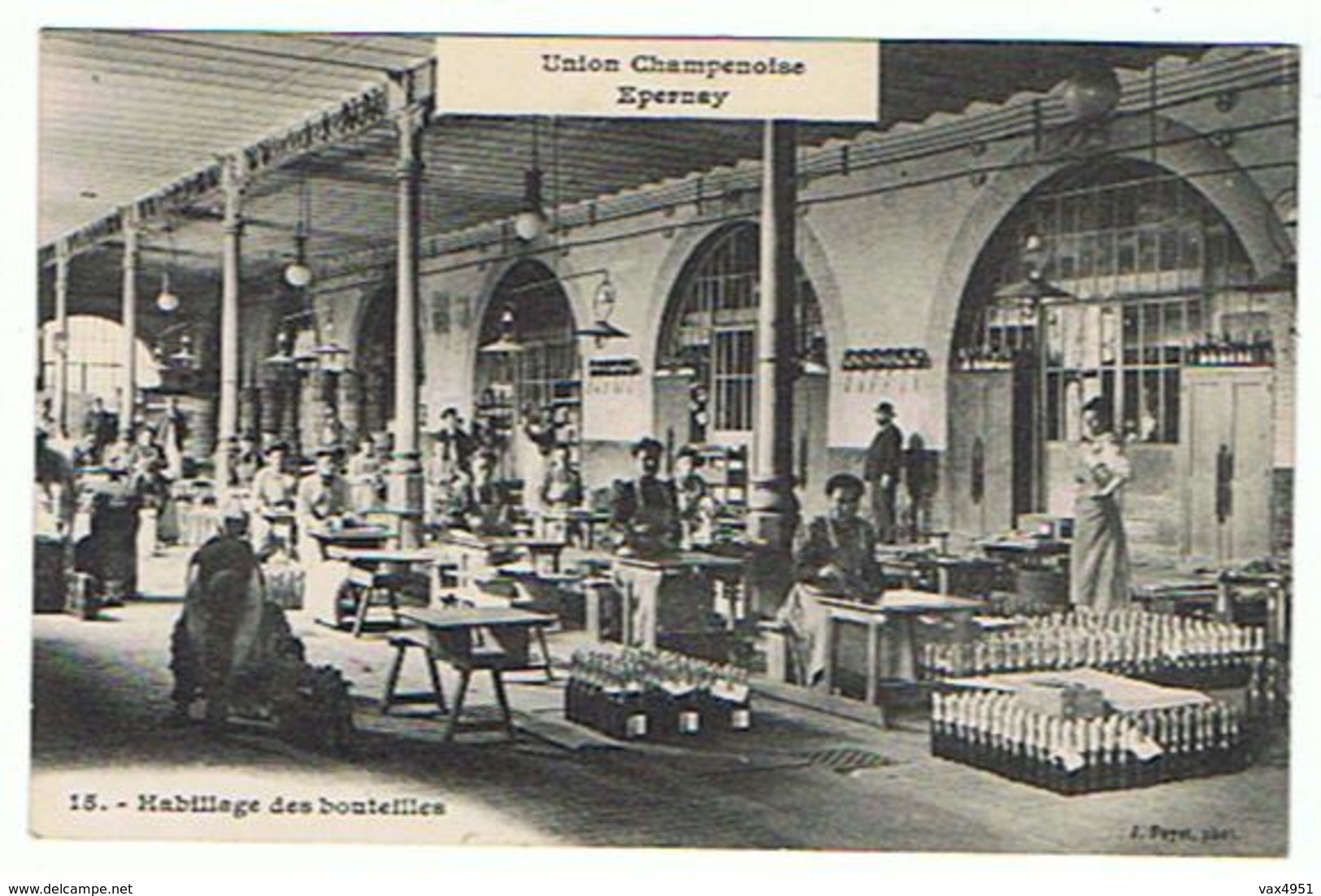 EPERNAY UNION CHAMPENOISE  HABILLAGE DES BOUTEILLES   ****    A  SAISIR  **** - Epernay