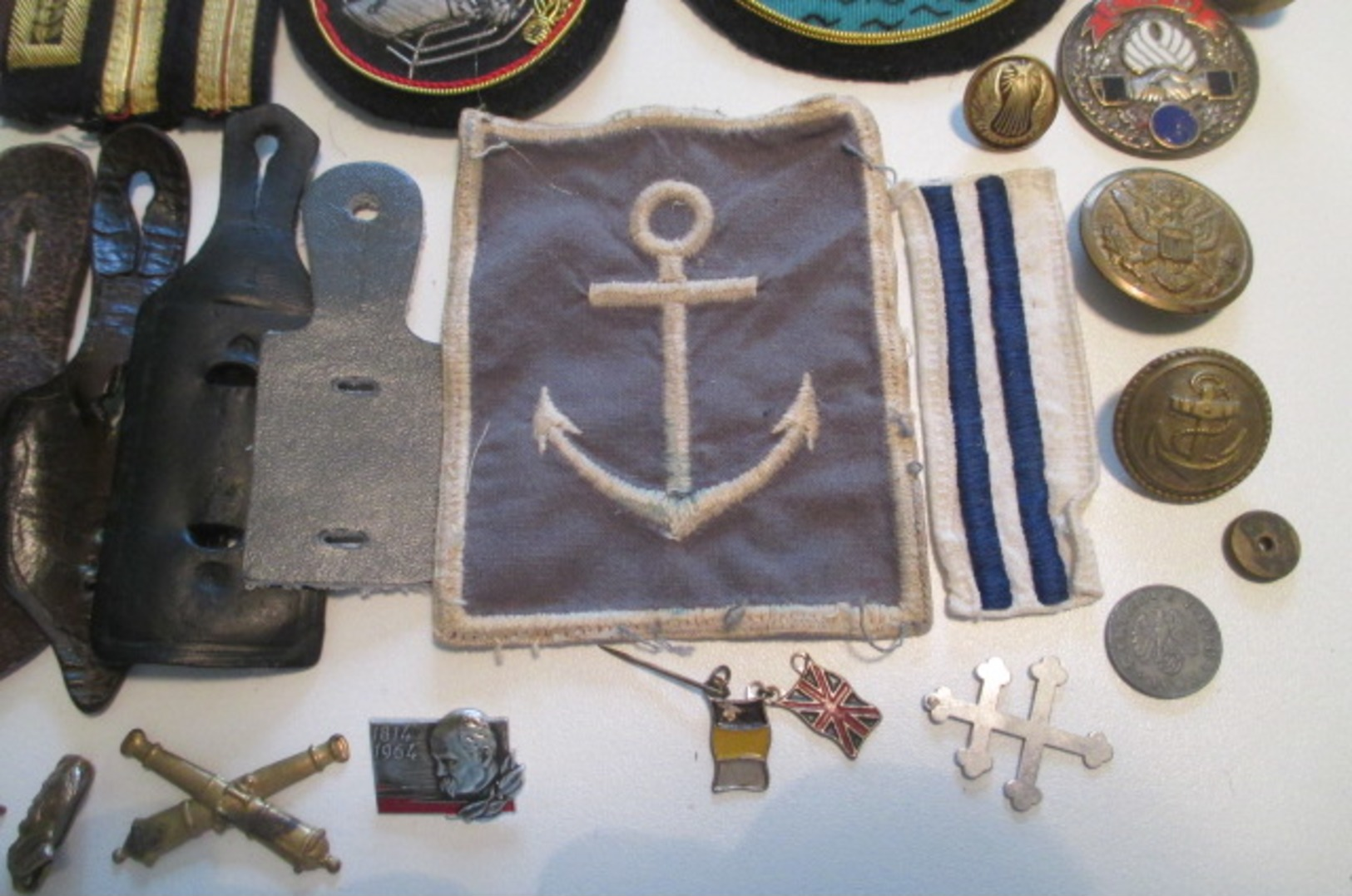 Vide Tiroir Insigness Militaire Gendarmerie Marine Etc Etc Etc - Armée De Terre