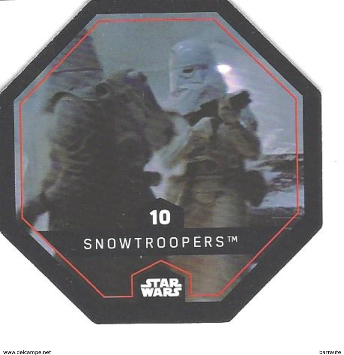 JETON LECLERC STAR WARS   N° 10 SNOWTROOPERS - Power Of The Force