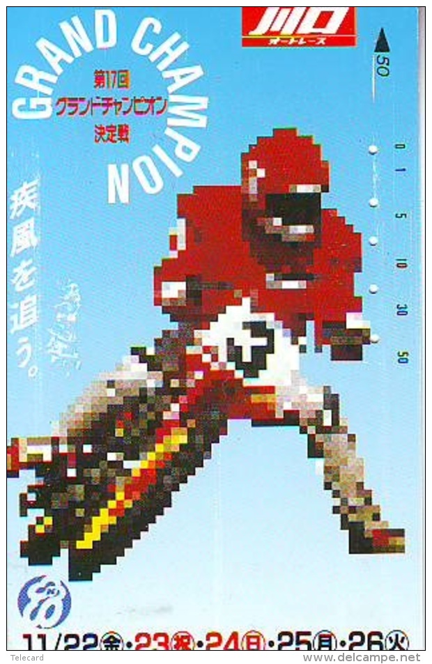 Télécarte Japon * MOTOR  * (1855)  Phonecard Japan * TELEFONKARTE * MOTORBIKE * MOTOR RACE * - Motos