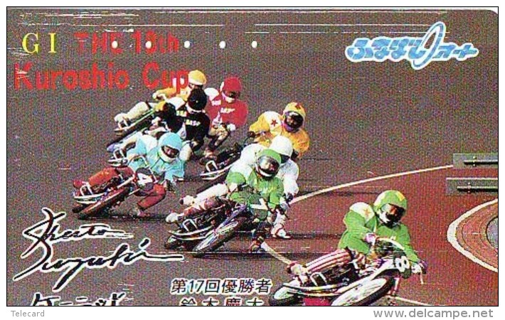 Télécarte Japon * MOTOR  * (1881)  Phonecard Japan * TELEFONKARTE * MOTORBIKE * MOTOR RACE * - Motos