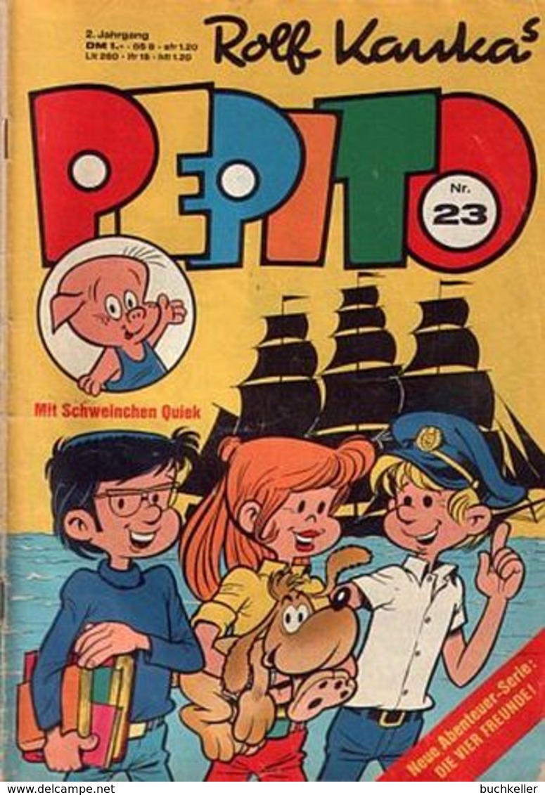 Pepito Nr. 23/2. Jg. - Comicheft Kauka / Gevacur Verlag - Other & Unclassified