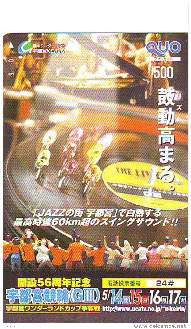 Carte Prépayée  Japon * MOTOR  * (1888)  Phonecard Japan * TELEFONKARTE * MOTORBIKE * MOTOR RACE * - Motorfietsen