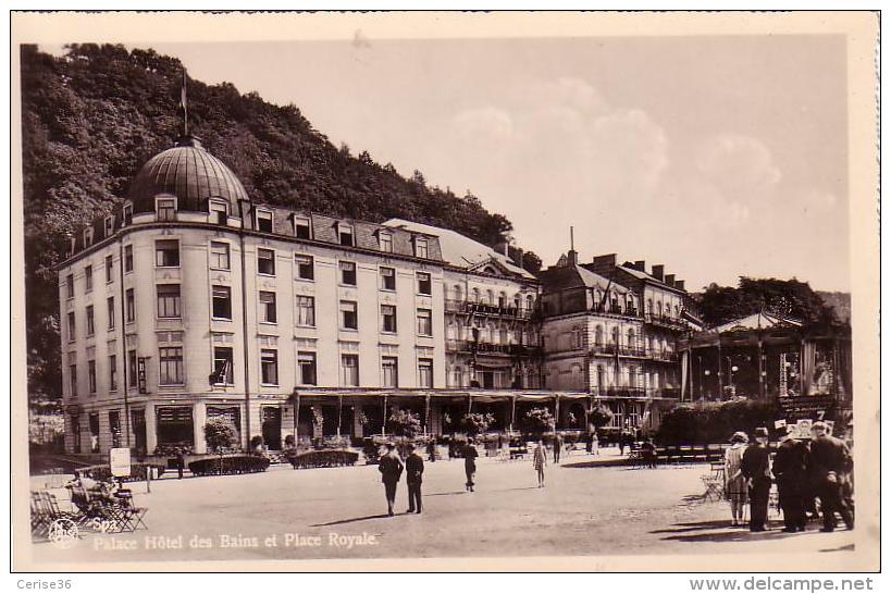 Photo Carte De Spa Palace Hôtel Des Bains Et Place Royale - Spa