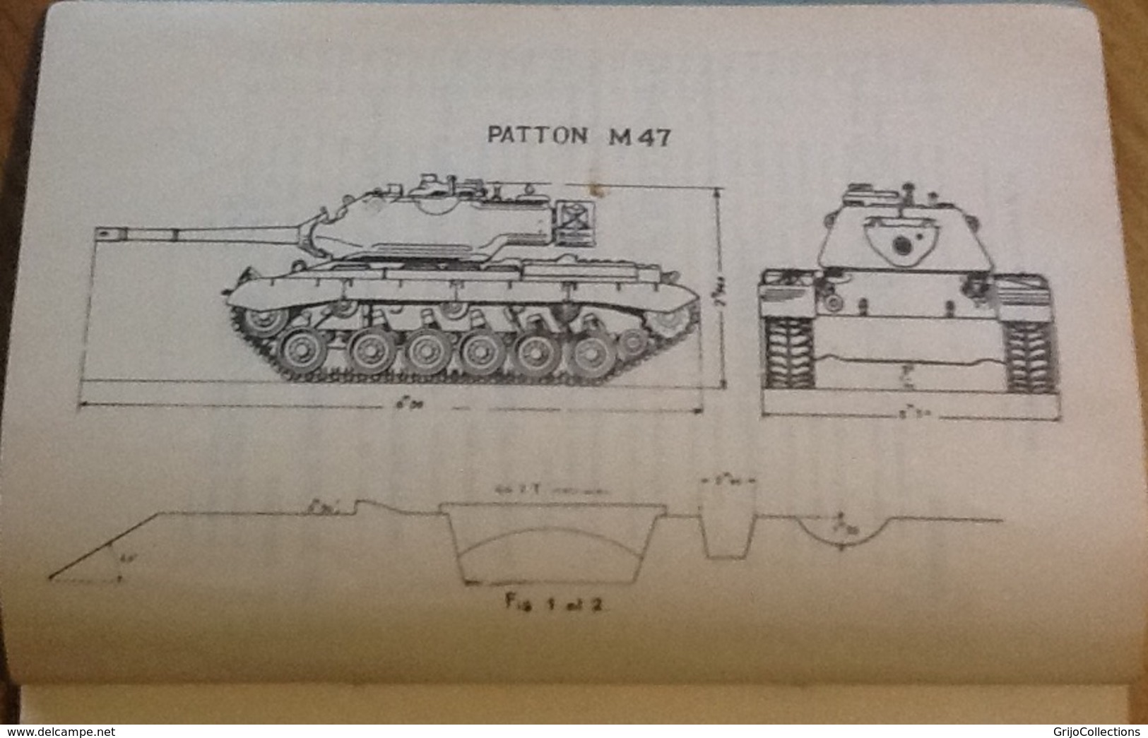 Le Char M 47, Centre Blinde, Bureau D'Etudes. 1955. Militaria. Military. Militaire. - Véhicules