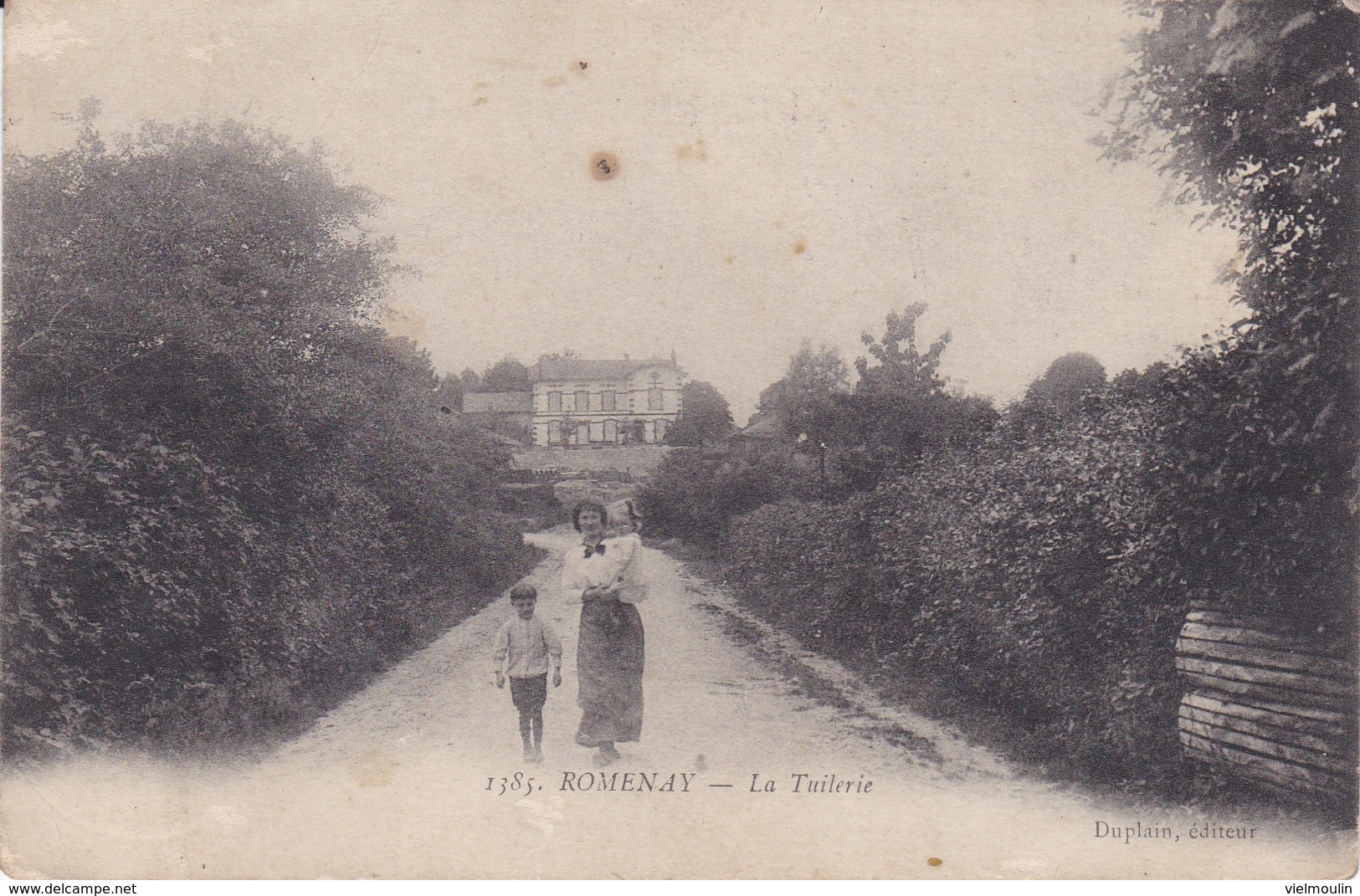 ROMENAY 71 SAONE ET LOIRE LA TUILERIE BELLE CARTE RARE !!! - Autres & Non Classés