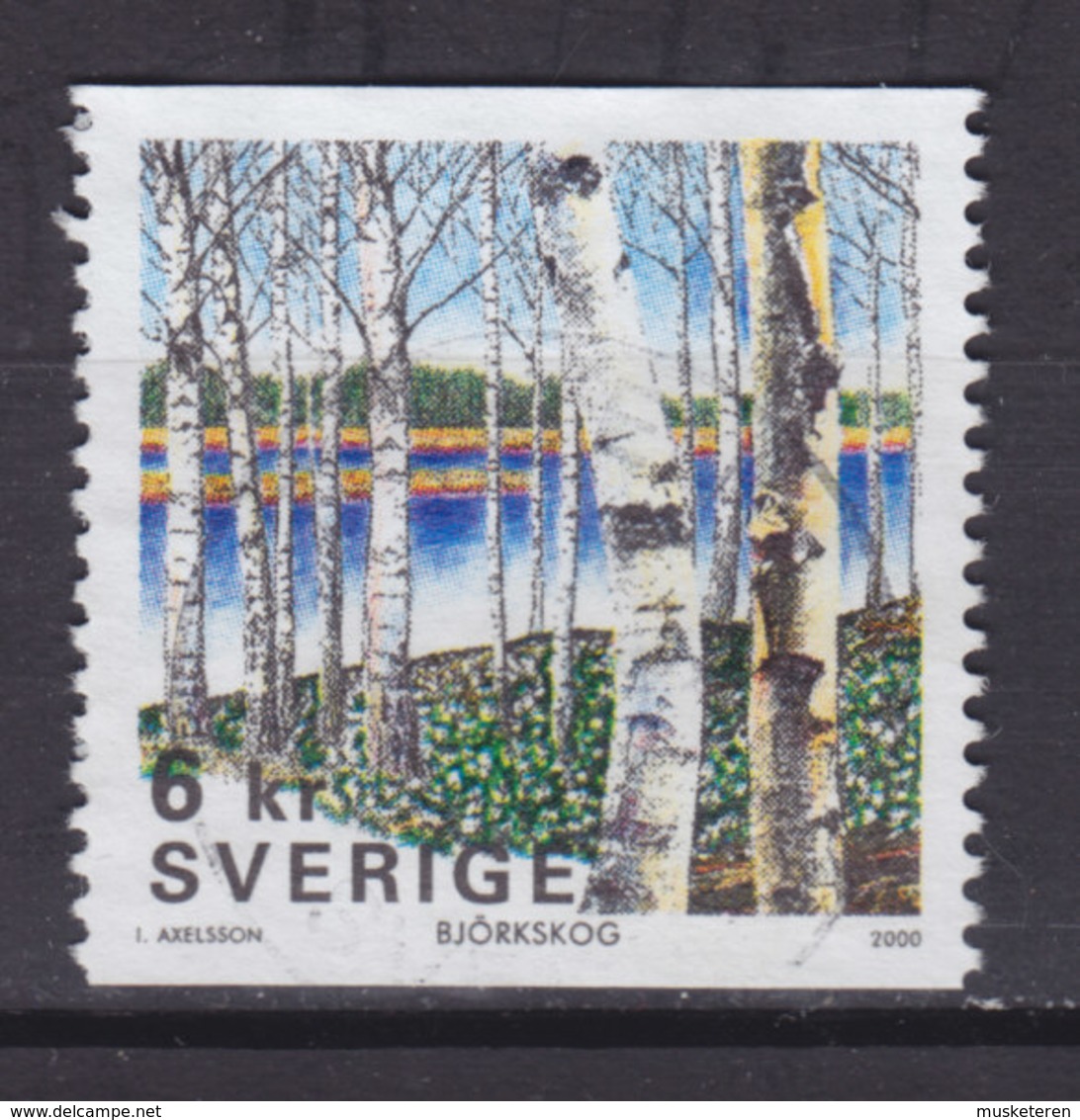 Sweden 2000 Mi. 2175    6 Kr Der Wald Birkenwald - Used Stamps