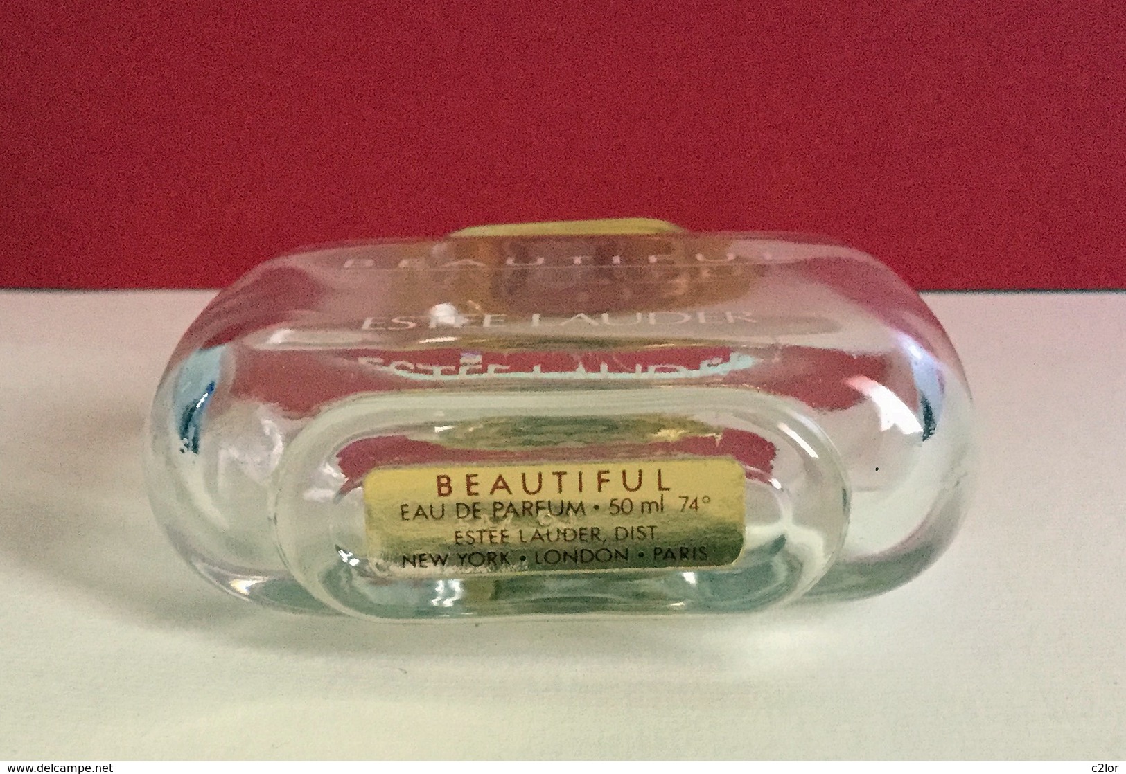 Flacon VIDE "BEAUTIFUL" D' ESTEE LAUDER  Eau De Parfum 50 Ml REMPLISSABLE - Bottles (empty)