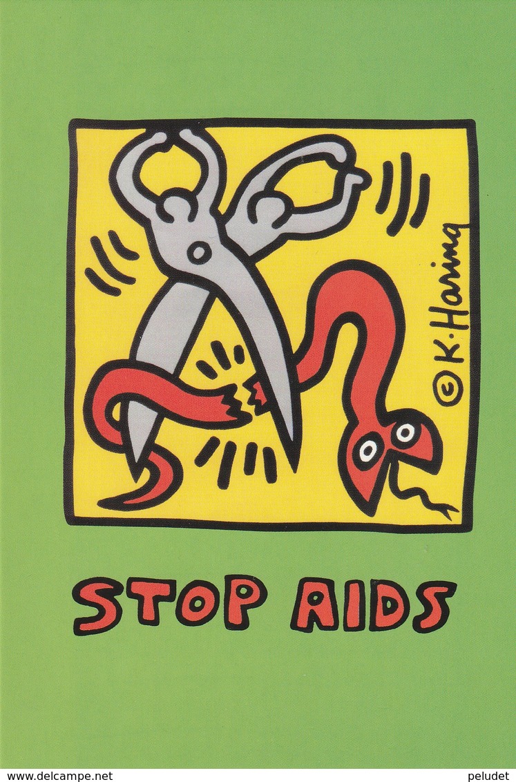 Hiv Vereniging Nederland - Keith Haring "Stop AIDS" - Salud
