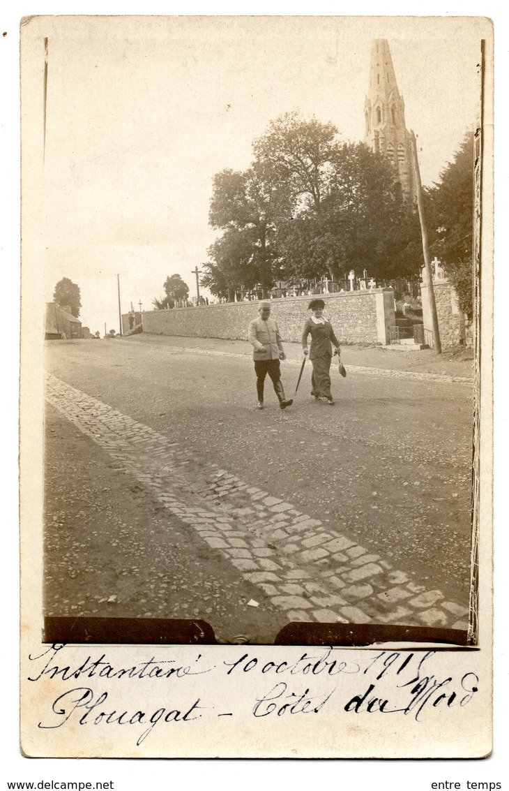 Carte Photo 1915 Plouagat - Autres & Non Classés