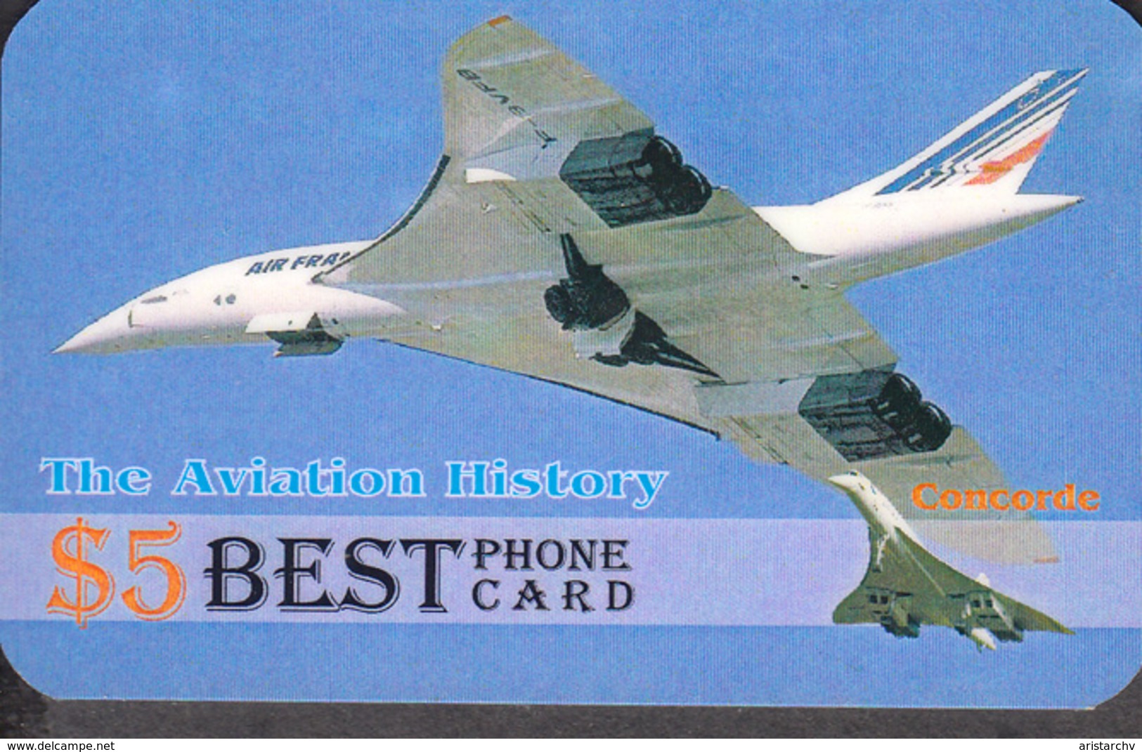 AVIATION PLANE CONCORDE SET OF 24 PHONE CARDS - Avions