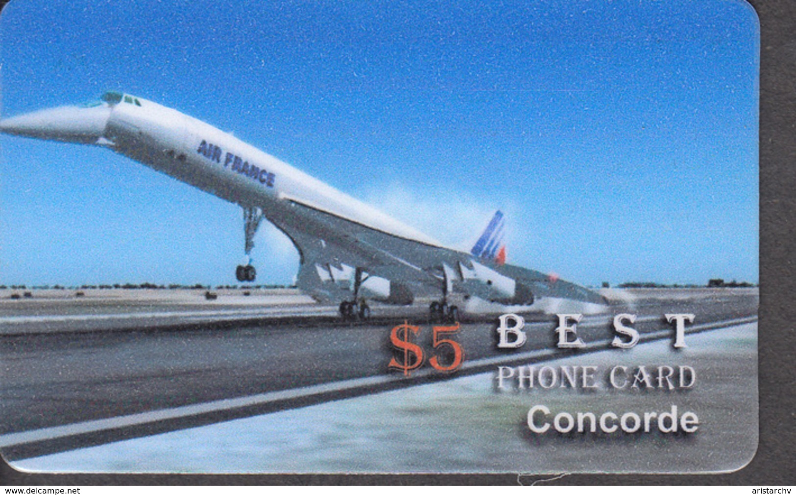 AVIATION PLANE CONCORDE SET OF 24 PHONE CARDS
