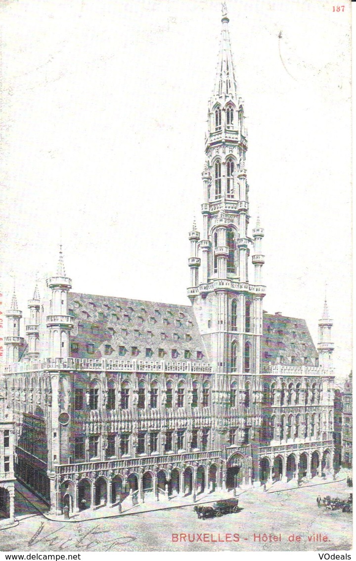 Bruxelles - CPA - Brussel - Hôtel De Ville - Monuments, édifices