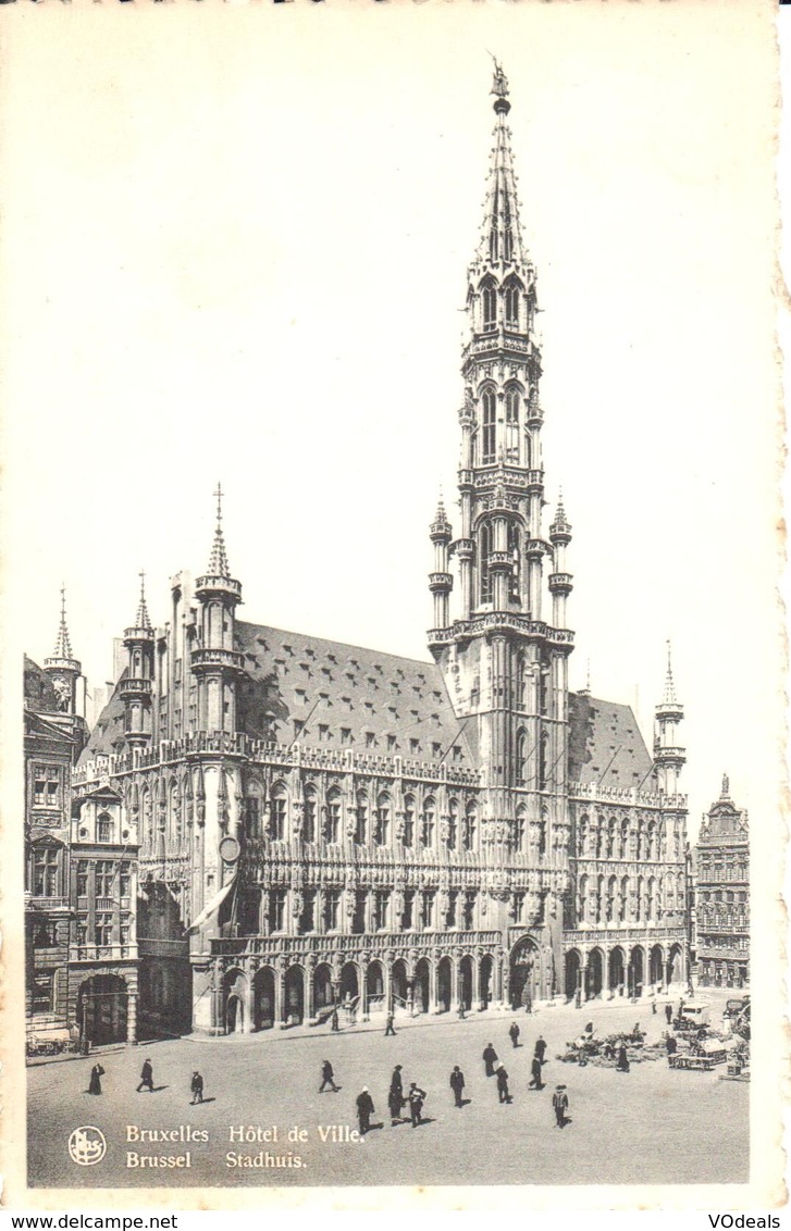 Bruxelles - CPA - Brussel - Hôtel De Ville - Monuments, édifices