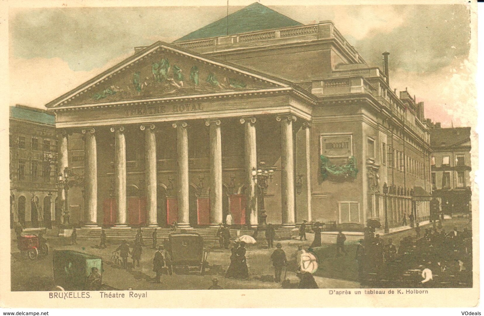 Bruxelles - CPA - Brussel - Théâtre Royal De La Monnaie - Monuments, édifices