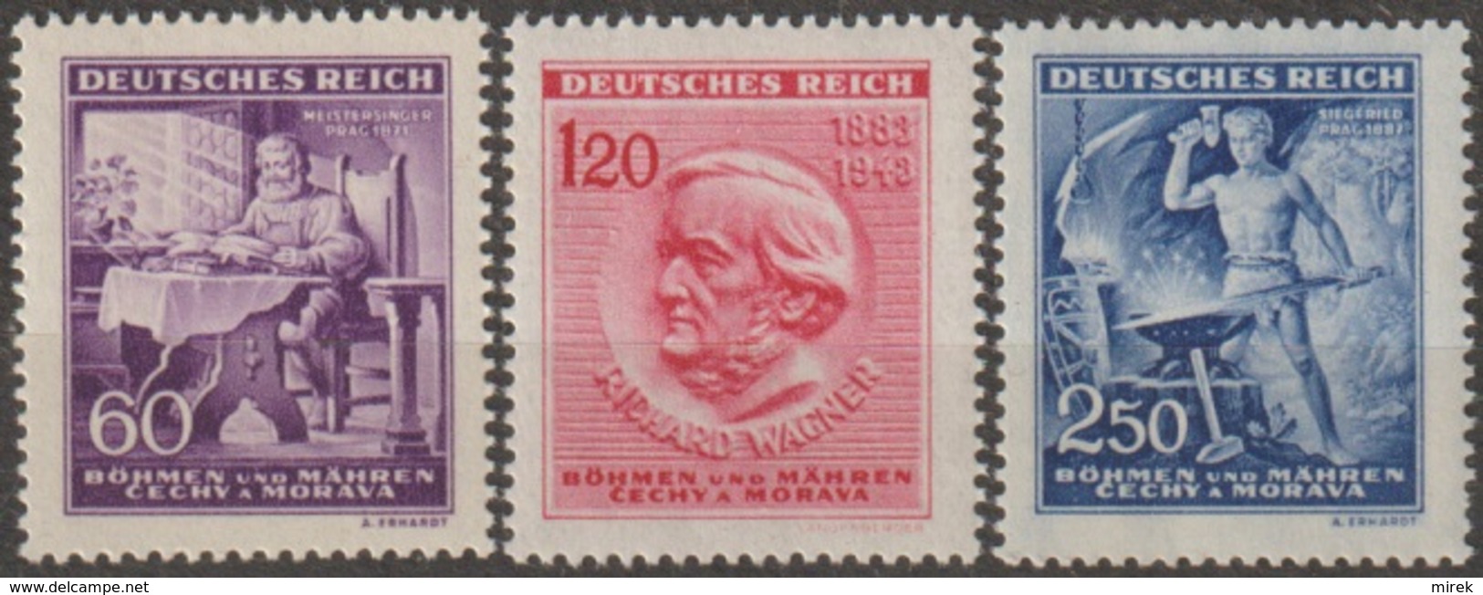 1/ Bohemia & Moravia; ** Nr. 108-110 - Neufs