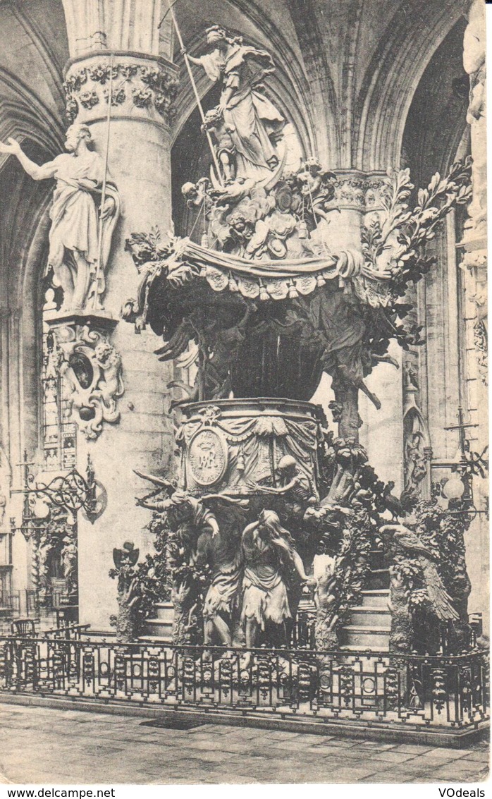 Bruxelles - CPA - Brussel - La Chaire De Sainte Gudule - Monuments, édifices