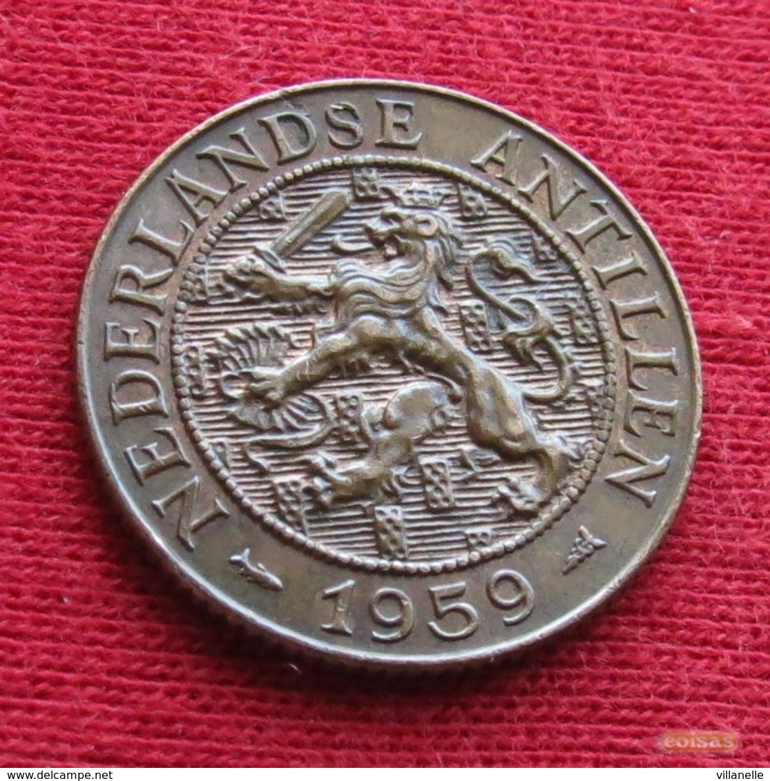 Netherlands Antilles 2 1/2 Cents 1959 KM# 5  Antillen Antilhas Antille Antillas - Nederlandse Antillen