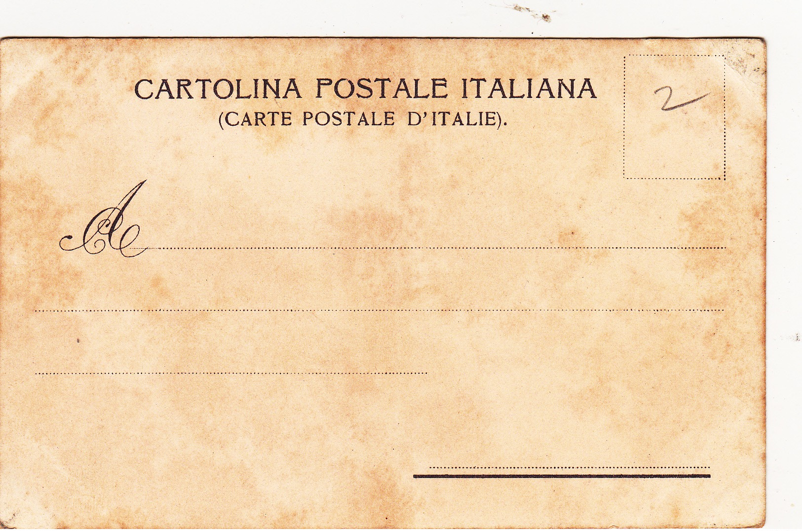 Old Small Postcard Of Genova, Genoa, Liguria, Italy.R51. - Genova (Genoa)