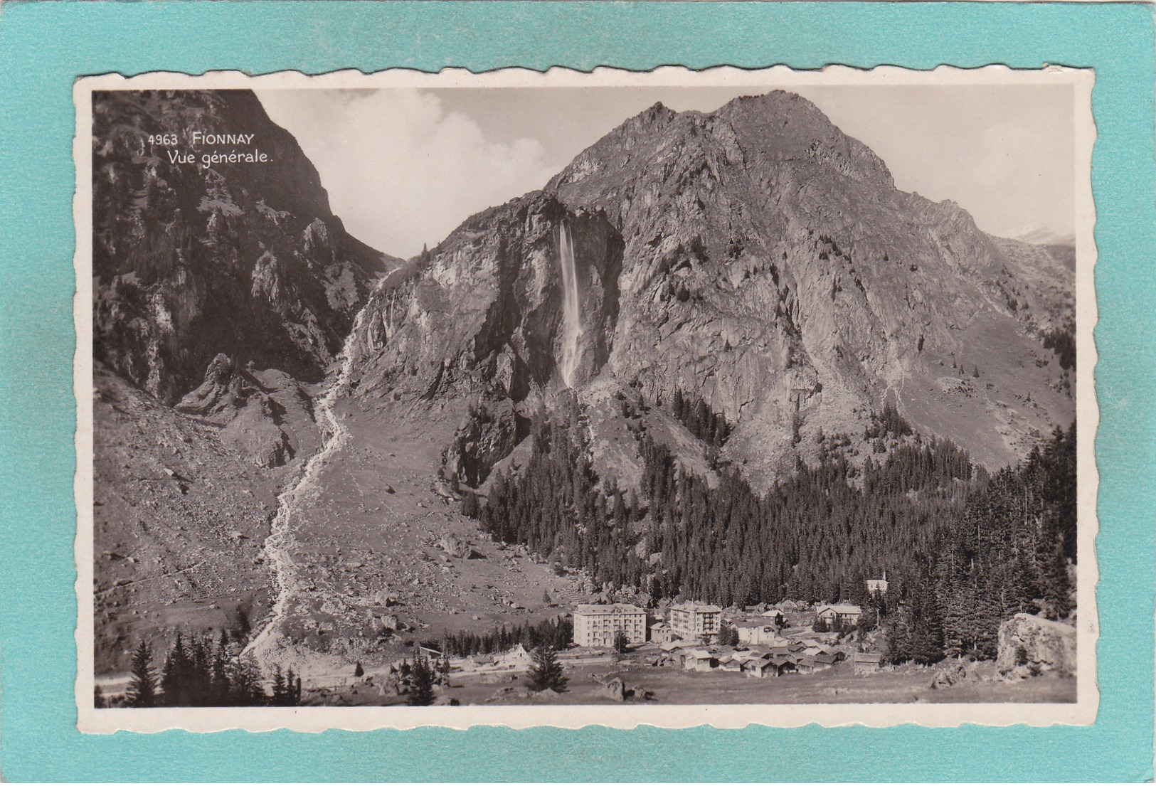 Old Small Postcard Of Fionnay, Valais, Switzerland,R51. - Sonstige & Ohne Zuordnung