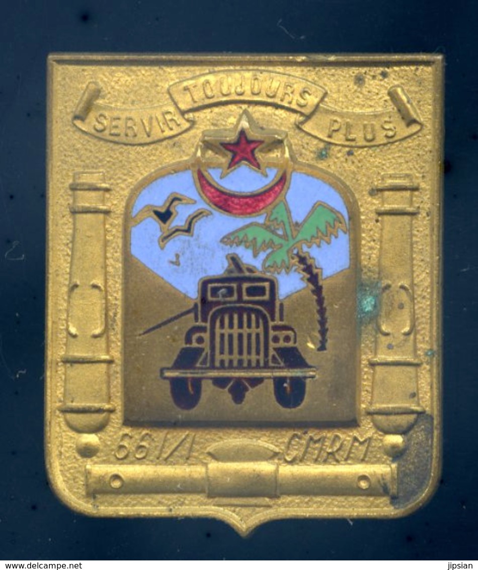 Ancien Insigne émaillé De La 661/1è CMRM Unité Libération 1ère Armée  Delattre De Tassigny -- Mardini -- Ins7 - Hueste